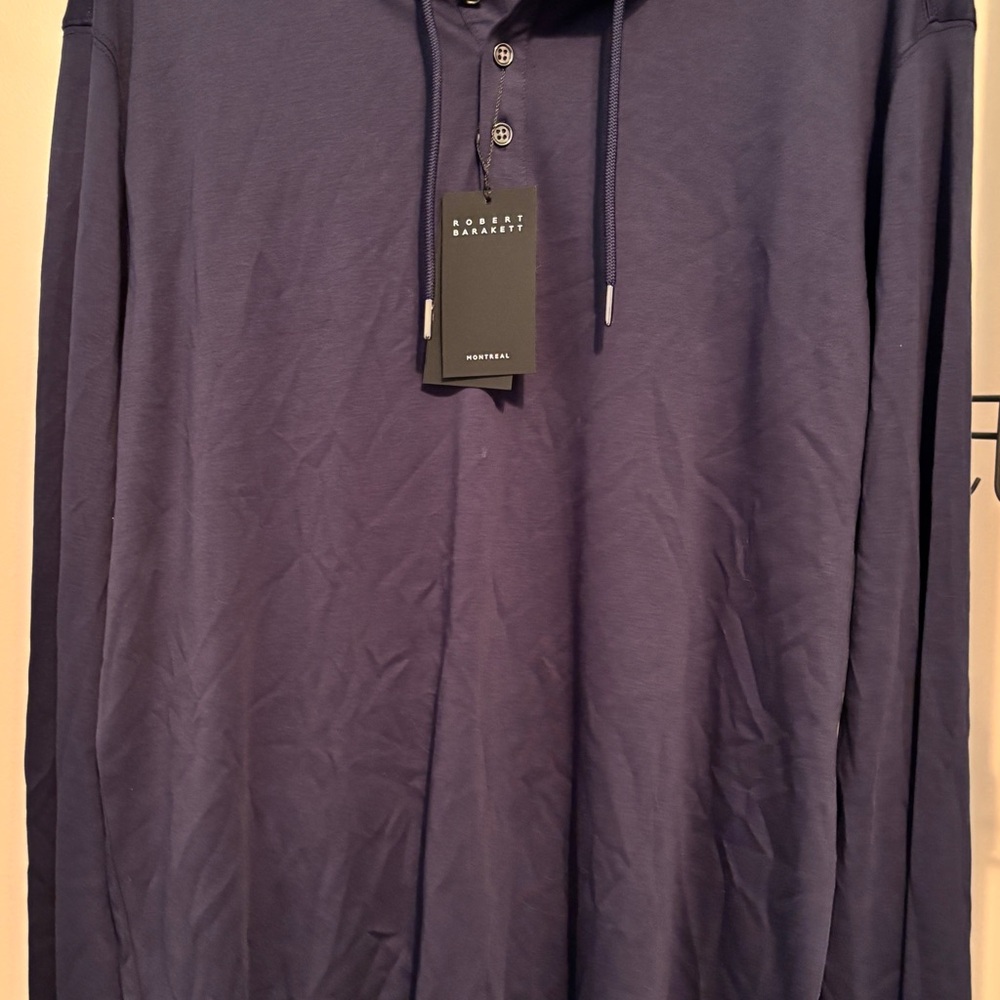 Robert Barakett Men's Navy Shirt